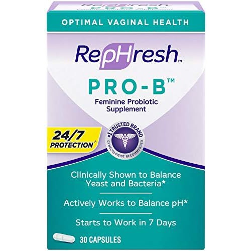  RepHresh Pro-B Probiotic Supplement for Women, 30 Oral Capsules