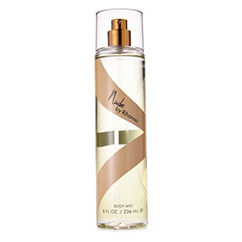  Rihanna Nude Body Mist Spray for Women 8 oz (Pack of 2)