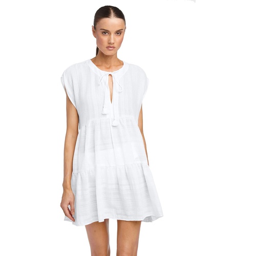  Robin Piccone Michele Flouncy Dress Cover-Up