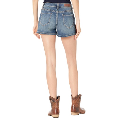  Rock and Roll Cowgirl High-Rise Denim Shorts in Medium Vintage 68H9783