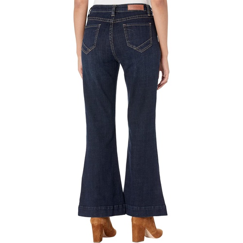  Rock and Roll Cowgirl High-Rise Trouser Jeans in Dark Wash W8H1663