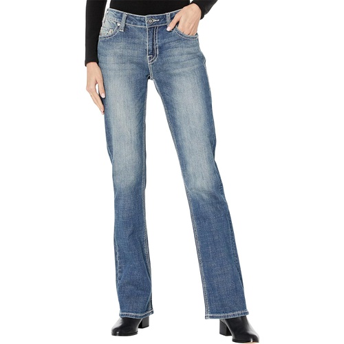  Rock and Roll Cowgirl Mid-Rise Jeans in Medium Wash W1-1682