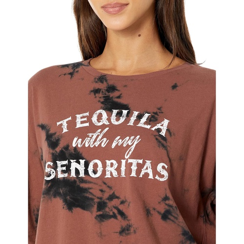  Rock and Roll Cowgirl Tequila with My Senoritas Tie-Dye Tee 48T2368