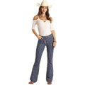 Rock and Roll Cowgirl High-Rise Trousers in Royal W8H3525