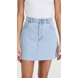 Rollas Classic Denim Miniskirt