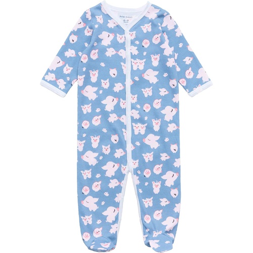  Roller Rabbit Kids Arnold and Maude Footie Pajamas (Infant)