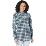 Roper Black Ombre Plaid Western Blouse