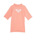 Roxy Kids Whole Hearted Short Sleeve Rashguard (Big Kids)