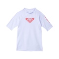 Roxy Kids Whole Hearted Short Sleeve Rashguard (Toddleru002FLittle Kidsu002FBig Kids)