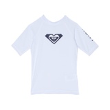 Roxy Kids Whole Hearted Short Sleeve Rashguard (Toddleru002FLittle Kidsu002FBig Kids)