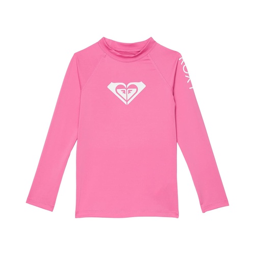 록시 Roxy Kids Whole Hearted Long Sleeve Rashguard (Toddleru002FLittle Kidsu002FBig Kids)