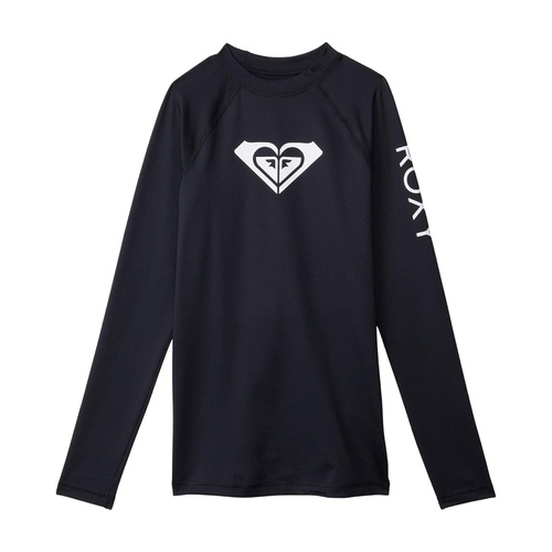 록시 Roxy Kids Whole Hearted Long Sleeve Rashguard (Big Kids)