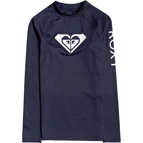 록시 Roxy Kids Whole Hearted Long Sleeve Rashguard (Big Kids)