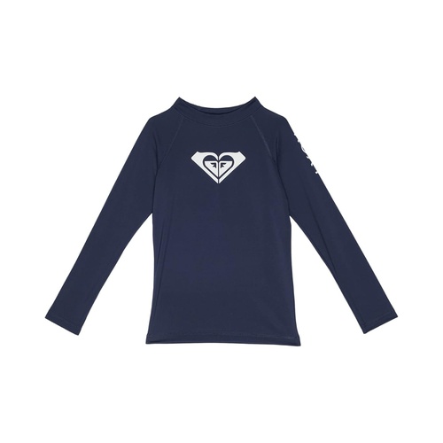 록시 Roxy Kids Whole Hearted Long Sleeve Rashguard (Toddleru002FLittle Kidsu002FBig Kids)