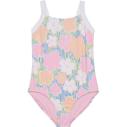 록시 Roxy Kids Tiny Flower One Piece Swimsuit (Toddler/Little Kids/Big Kids)