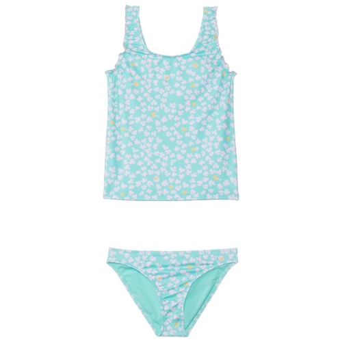 록시 Roxy Kids Teenie Ditsy Tankini Set Swimsuit (Toddler/Little Kids/Big Kids)