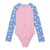 Roxy Kids Lorem Onesie Swimsuit (Toddler/Little Kids/Big Kids)