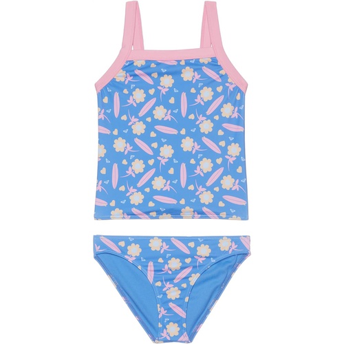 록시 Roxy Kids Lorem Tankini Swimsuit Set (Toddler/Little Kids/Big Kids)