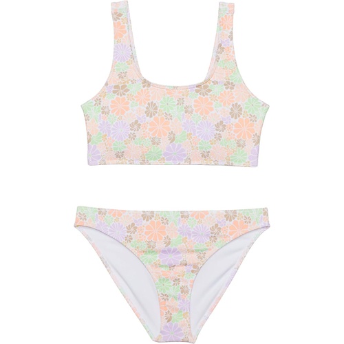 록시 Roxy Kids All About Sol Cropped Swimsuit Set (Big Kids)