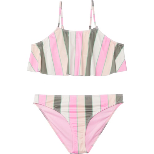 록시 Roxy Kids Very Vista Flutter Swimsuit Set (Big Kids)