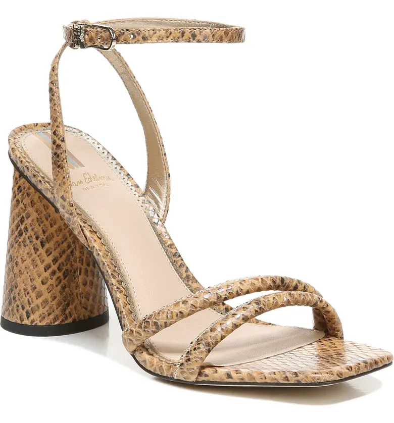 Sam Edelman Kia Ankle Strap Sandal_WHEAT LEATHER