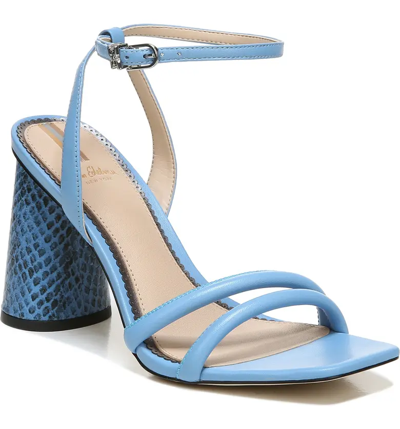 Sam Edelman Kia Ankle Strap Sandal_BLUE