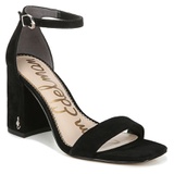 Sam Edelman Daniella Ankle Strap Sandal_BLACK SUEDE