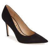 Sam Edelman Hazel Pointed Toe Pump_BLACK SUEDE