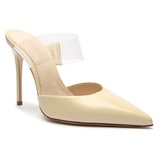 Schutz Sionne Clear Strap Pointed Toe Mule_EGG SHELL/ TRANSPARENT LEATHER