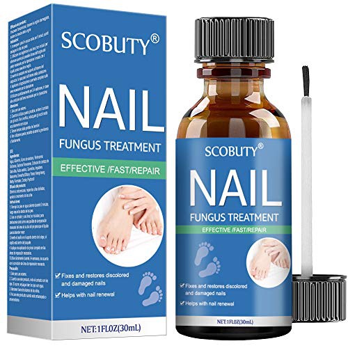  SCOBUTY Fungus Nail Treatment,Nail Fungus Treatment for Toenail,Nail Repair,Toe Fungus Nail Treatment Extra Strength,Fungal Toenail Care Solution for Damaged Nails