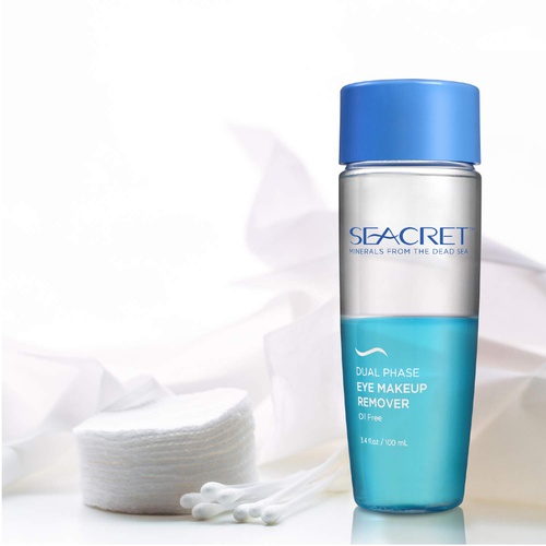  SEACRET - Minerals From The Dead Sea, Dual Phase Eye Makeup Remover 3.4 FL.OZ.