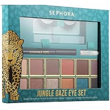 Sephora Jungle Gaze Eye Set - Eyeshadow Palette, False Eyelash Extensions, Eyeliner Crayon Black