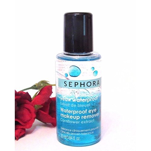  Sephora Waterproof Eye Makeup Remover With Cornflower Extract 0.84 oz Travel Size