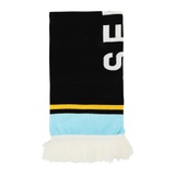 DEWAS SCARF 180 BLACK IVORY TU