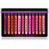 SHANY Cosmetics SHANY The Wanted Ones - 12 Piece Lip Gloss Set with Aloe Vera and Vitamin E