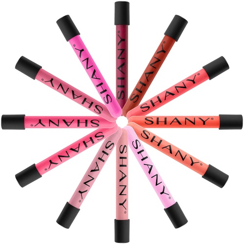  SHANY Cosmetics SHANY The Wanted Ones - 12 Piece Lip Gloss Set with Aloe Vera and Vitamin E