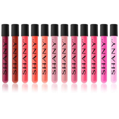  SHANY Cosmetics SHANY The Wanted Ones - 12 Piece Lip Gloss Set with Aloe Vera and Vitamin E