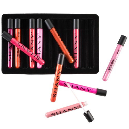  SHANY Cosmetics SHANY The Wanted Ones - 12 Piece Lip Gloss Set with Aloe Vera and Vitamin E