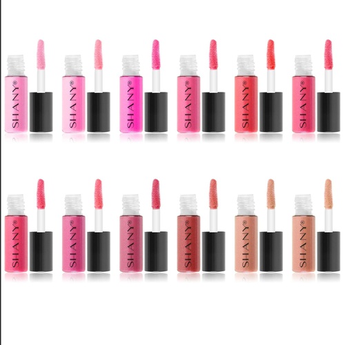  SHANY Cosmetics SHANY All That She Wants - Set of 12 Matte, Pearl, and Shimmer Mini Lipgloss Set