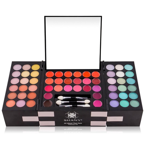  SHANY Cosmetics SHANY All About That Face Makeup Kit - All in one Makeup Kit - Eye Shadows, Lip Colors & More.