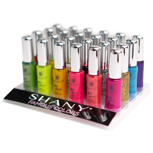  SHANY Cosmetics SHANY Nail Art Set (24 Famous Colors Nail Art Polish, Nail Art Decoration)