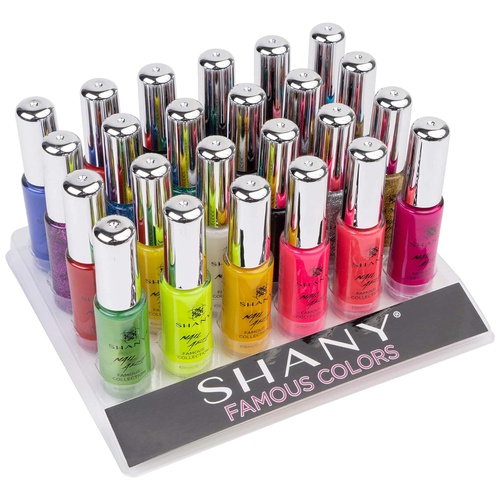  SHANY Cosmetics SHANY Nail Art Set (24 Famous Colors Nail Art Polish, Nail Art Decoration)