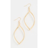 SHASHI Twirl Hoop Earrings