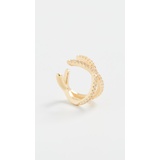 SHASHI Stacey Pave Ear Cuff