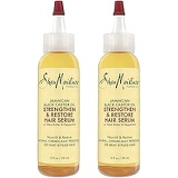 Shea Moisture Jamaican Black Castor Oil Strengthen & Restore Hair Serum, 2 Oz, Pack of 2