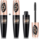 SIAMHOO 4D Silk Fiber Lash Mascara Waterproof Mascara for Thickening and Lengthening Black Mascara No Smudge for Women