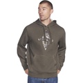 SKECHERS Mens Skech-Sweats Diamond Logo Pullover Hoodie Sweatshirt