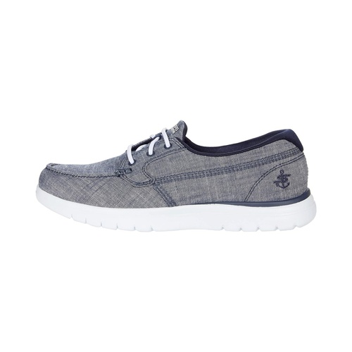 스케쳐스 SKECHERS Performance On-The-Go Flex Linen Boat Shoe