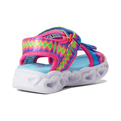 스케쳐스 SKECHERS KIDS Sport Lighted - Heart Lights Sandals 302675N (Toddler)