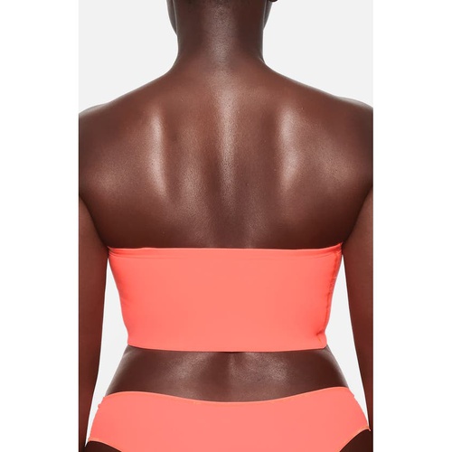  SKIMS Fits Everybody Bandeau Bralette_NEON CORAL